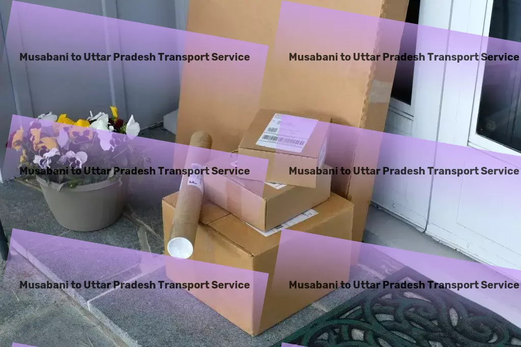 Musabani to Uttar Pradesh Luggage Courier The ultimate choice for comprehensive cargo services! - Integrated transport solutions