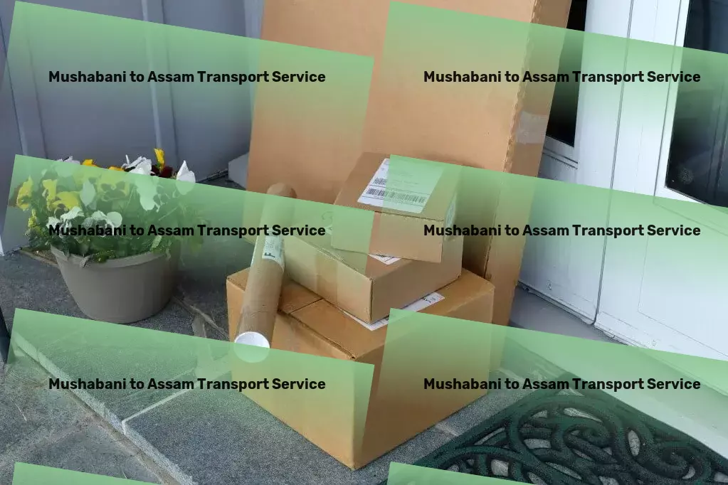 Mushabani to Assam Packers And Movers Agricultural goods transport