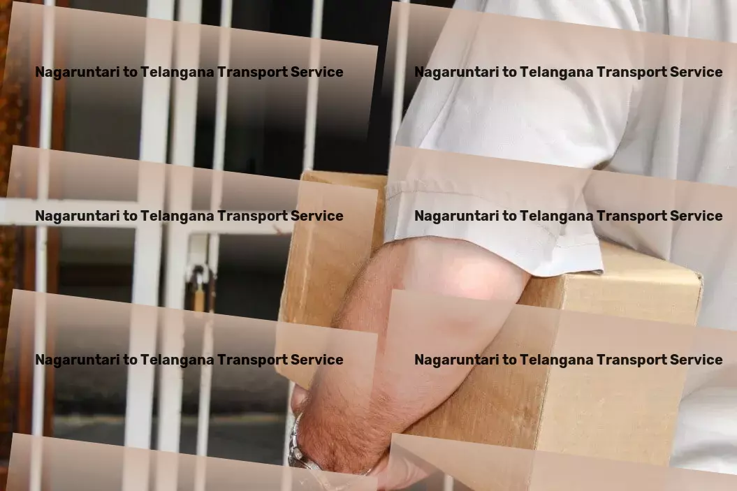 Nagaruntari to Telangana Household Goods Transport High-capacity moving and shipment