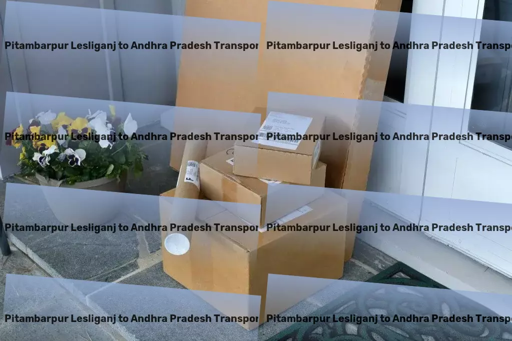 Nilambar Pitambarpur Lesliganj to Andhra Pradesh Packers And Movers From point A to B, redefining Indian transport routes! - Warehousing and distribution