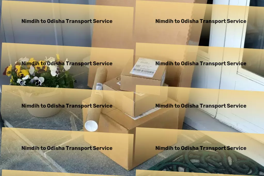 Nimdih to Odisha Luggage Courier Custom freight forwarding